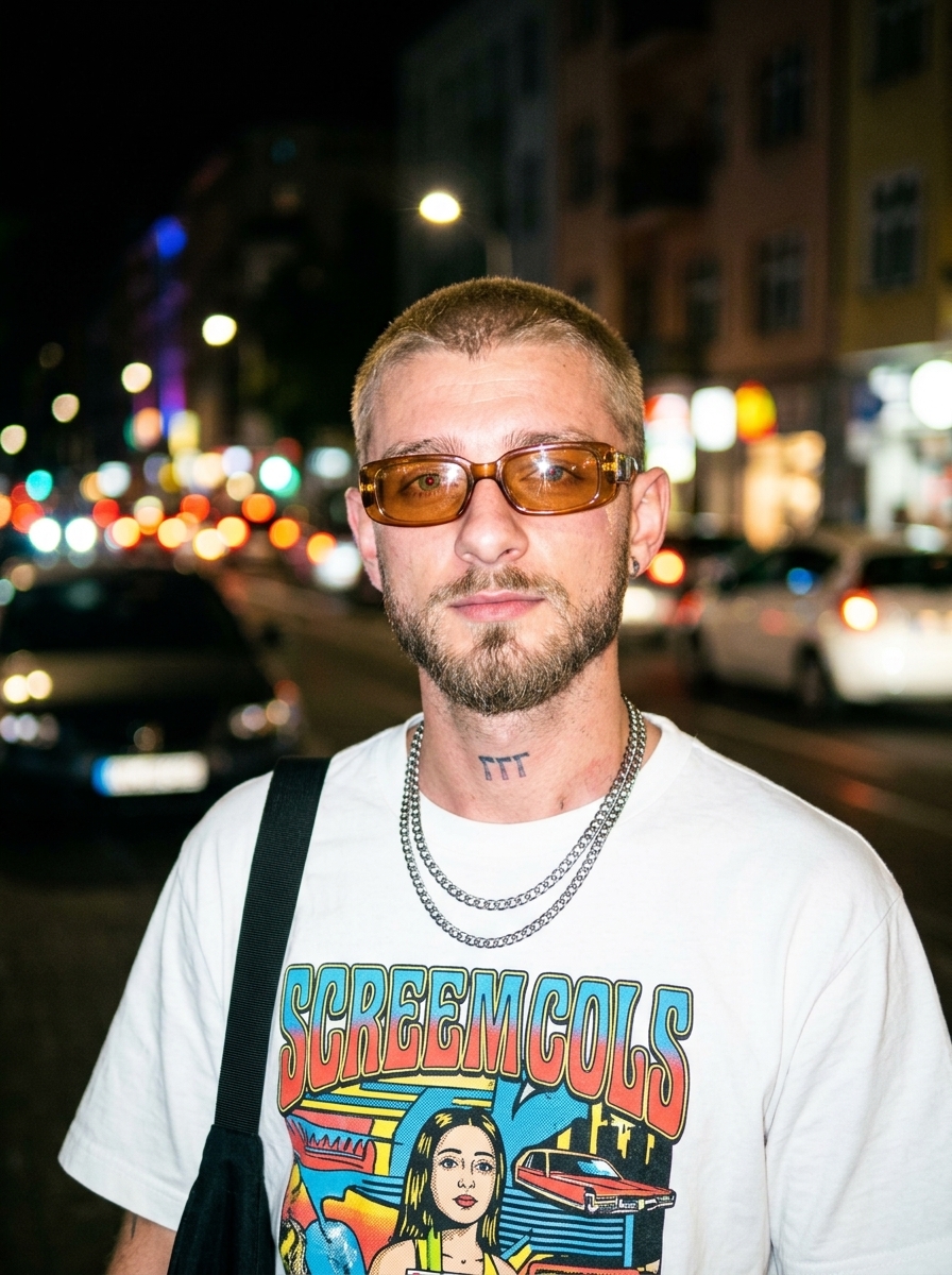Referência — Flash noturno na rua